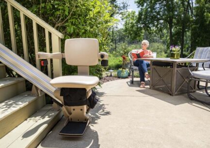 Bruno Elite Outdoor Straight Stair Lift