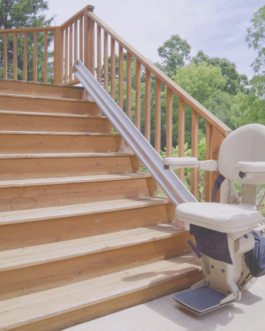 Bruno Elite Outdoor Straight Stair Lift