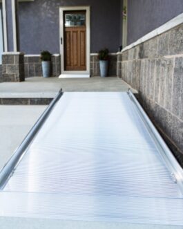 Solid Surface Portable Ramp, No Handrails